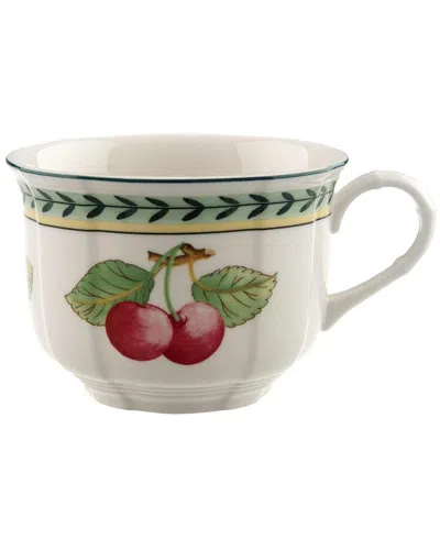 Villeroy & Boch French Garden Fleurence Breakfast Cup In White