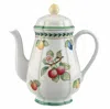 Villeroy & Boch French Garden Coffee Pot, Premium Porcelain In Fleurence