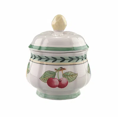 VILLEROY & BOCH FRENCH GARDEN FLEURENCE COVERED SUGAR BOWL