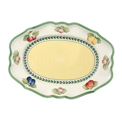 Villeroy & Boch French Garden Fleurence Platter In Green;yellow