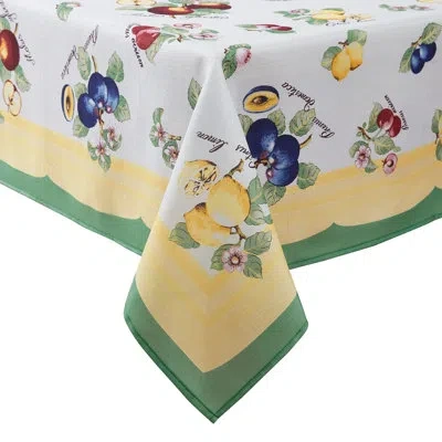 Villeroy & Boch French Garden Fleurence Rectangle Stain And Water Resistant Tablecloth In Multi
