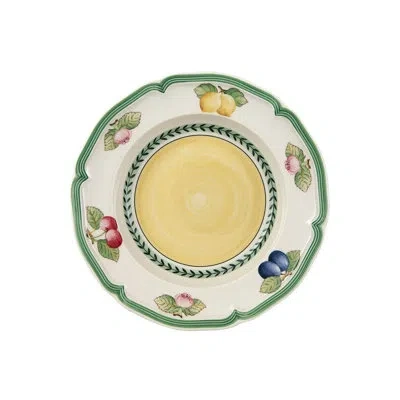Villeroy & Boch French Garden Fleurence Rim Soup Plate In Blue;white;green;red;yellow