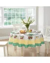 Villeroy & Boch French Garden Round Tablecloth, 70 In Yellow