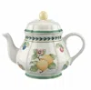 Villeroy & Boch French Garden Fleurence Teapot, Premium Porcelain In Fleurence