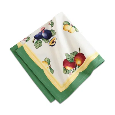 Villeroy & Boch French Garden Napkins, Set Of 4 In Multi