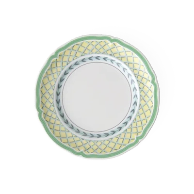 Villeroy & Boch French Garden Orange Appetizer/dessert Plate In White