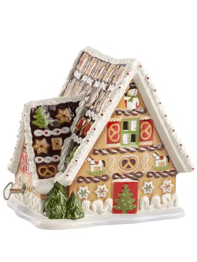 Villeroy & Boch Gingerbread Christmas Music Box In Multicolour