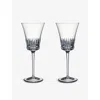 Villeroy & Boch Grand Royal Crystal-glass Red Wine Goblet Set Of Two
