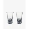 VILLEROY & BOCH VILLEROY & BOCH GRAND ROYAL CRYSTAL TALL GLASS SET OF TWO