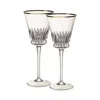 Villeroy & Boch Grand Royal White Wine Glass, Set Of 2 In Gold