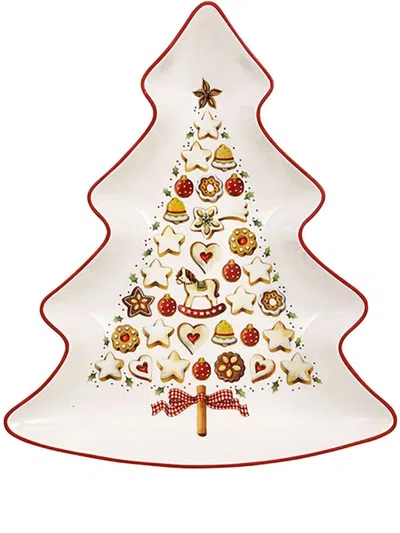 Villeroy & Boch Graphic-print Porcelain Plate (26.5cm) In Multicolor