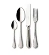 Villeroy & Boch Kreuzband Septfontaines 24-piece Cutlery Set In Silver