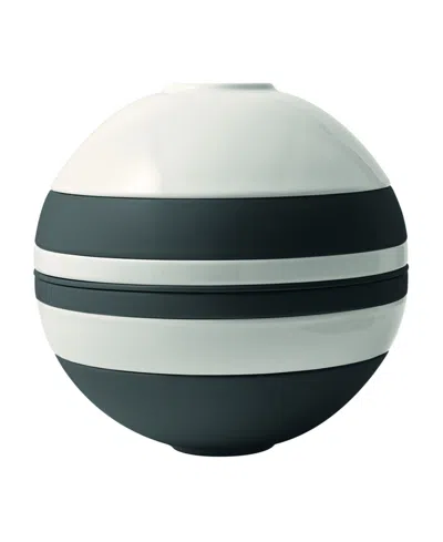 Villeroy & Boch La Boule Black & White 7-piece Dinnerware Set, Service For 2 In Multi