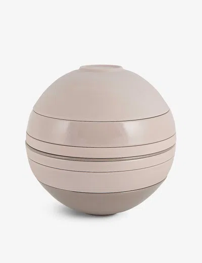 VILLEROY & BOCH LA BOULE STACKABLE SEVEN-PIECE PORCELAIN SET,56141284