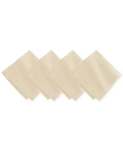 Villeroy & Boch La Classica Linen Napkin, Set Of 4 In Ivr,gld