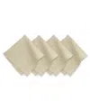 Villeroy & Boch La Classica Linen Napkin, Set Of 4 In Nat,gold