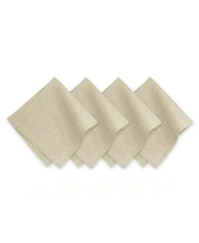 Villeroy & Boch La Classica Linen Napkin, Set Of 4 In Nat,gold