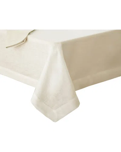 Villeroy & Boch La Classica Luxury Linen Fabric Tablecloth In White