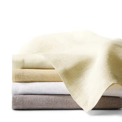 Villeroy & Boch La Classica Metallic Napkins, Set Of 4 In Ivory/gold