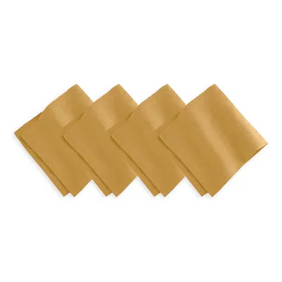 Villeroy & Boch La Classica Napkins, Set Of 4 In Antique Gold