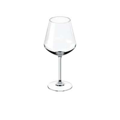 Villeroy & Boch La Divina Burgundy  Set Of 4 In Clear