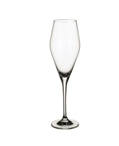 VILLEROY & BOCH LA DIVINA CHAMPAGNE FLUTE GLASS, SET OF 4