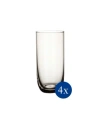 Villeroy & Boch La Divina Highball Or Tumbler Glass, Set Of 4 In Clear