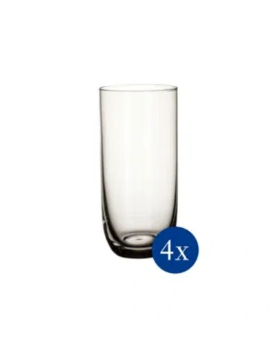 Villeroy & Boch La Divina Highball Or Tumbler Glass, Set Of 4 In Clear