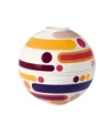 Villeroy & Boch Iconic La Boule Miami Stackable Seven-piece Porcelain Set In Multi
