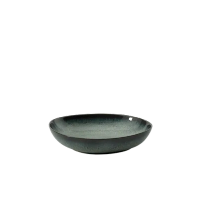 Villeroy & Boch Lave Gris Individual Pasta Bowl In Green
