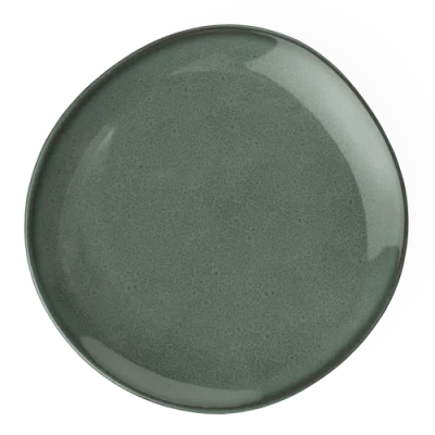 Villeroy & Boch Lave Gris Salad Plate In Green