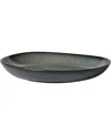 Villeroy & Boch Lave Gris Flat Bowl In Gray