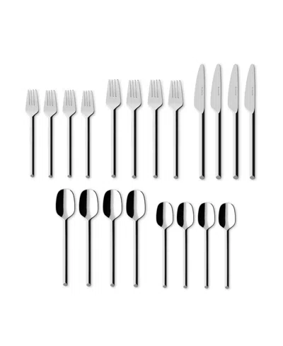 Villeroy & Boch Like Flatware 20-pc. Flatware Set, Service For 4 In Gray