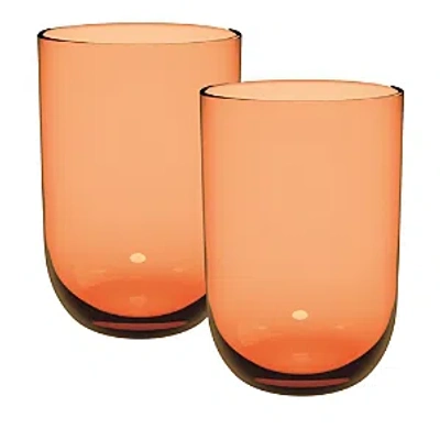 VILLEROY & BOCH LIKE HIGHBALL GLASS, SET OF 2