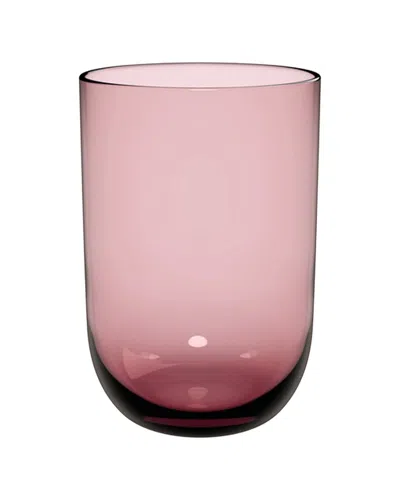 Villeroy & Boch Like Highball / Tumbler Pair In Pink