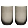 Villeroy & Boch Like Highball Glasses, Set Of 2 In Gray