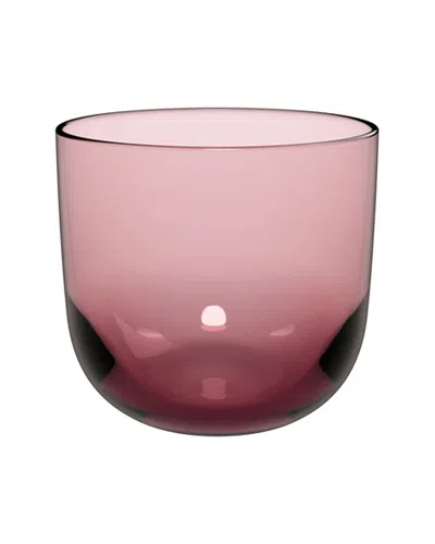 Villeroy & Boch Like Water / Juice Tumbler Pair In Pink
