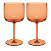 Villeroy & Boch Like Wine Glasses, Set Of 2 In Apricot