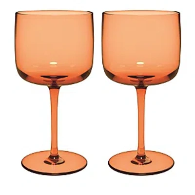 VILLEROY & BOCH LIKE WINE GLASS, SET OF 2