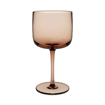 Villeroy & Boch Like Wine Glass, Set Of 2 In Clay