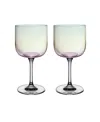 Villeroy & Boch Like Wine Glasses, Set Of 2 In White