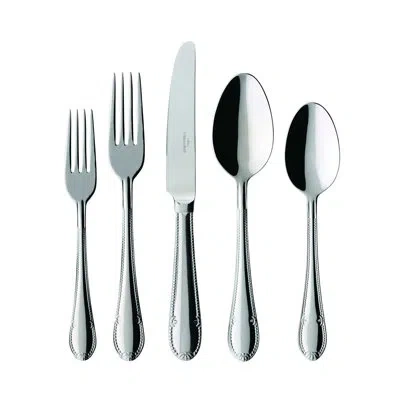 Villeroy & Boch Mademoiselle 20 Piece Stainless Steel Flatware Set, Service For 4