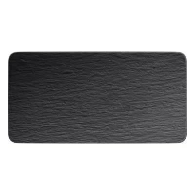 Villeroy & Boch Manufacture 13.75" X 7" Serving Dish In Black