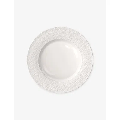 Villeroy & Boch Manufacture Bone-porcelain Ice Dinner Plate In White