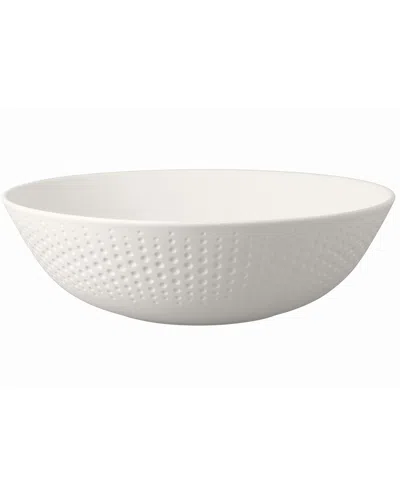 Villeroy & Boch Manufacture Collier Blanc Fruit Bowl In Neutral