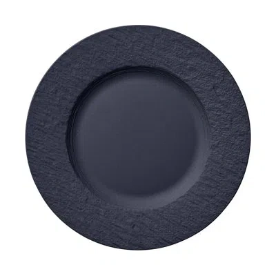 Villeroy & Boch Manufacture Rock 10.75" Dinner Plate In Black