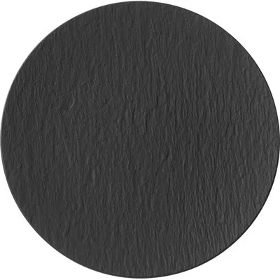 Villeroy & Boch Manufacture Rock 12.75" Dinner Plate In Black