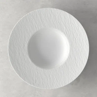 Villeroy & Boch Manufacture Rock 9.25 oz Pasta Plate In White