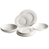 Villeroy & Boch Manufacture Rock 12pc Bowl Set In White