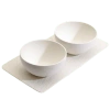 Villeroy & Boch Manufacture Rock 3pc Condiment Set In White
